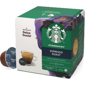 Starbucks | Espresso Roast - 12 капсули за Dolce Gusto