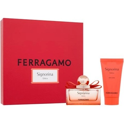 Salvatore Ferragamo Signorina Unica подаръчен комплект: EDP 50 ml + лосион за тяло 50 ml за жени