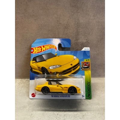 Mattel Hot Wheels 92 Dodge Viper RT/10 žlutý