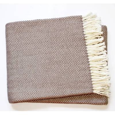 Euromant Сиво-кафяво одеяло със съдържание на памук , 140 x 180 cm Skyline - Euromant (0102200001024AC)