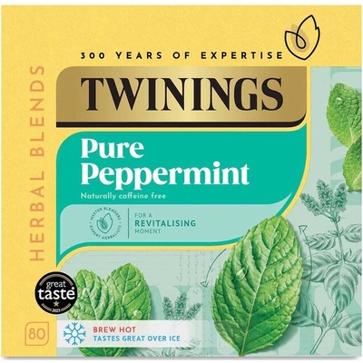 TWININGS Bylinný čaj MÁTOVÝ 80 sáčků 160 g
