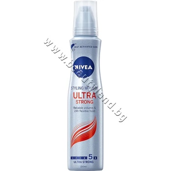 Nivea Пяна за коса Nivea Styling Mousse Ultra Strong, p/n NI-86948 - Пяна за коса за ултра силна фиксация (NI-86948)