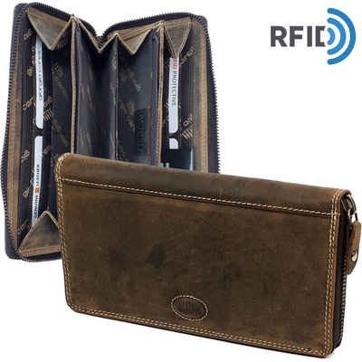 Giorgio Carelli dámska kožená peňaženka s rfid ochranou