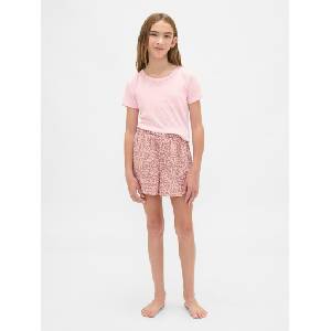 GAP Детски фланелени пижамни шорти GAP GAP | Rozov | Момичешки | 6