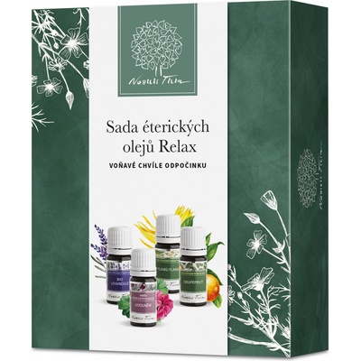 Nobilis Tilia Dárková mini sada éterických olejů Relax 4 x 2 ml – Zboží Dáma