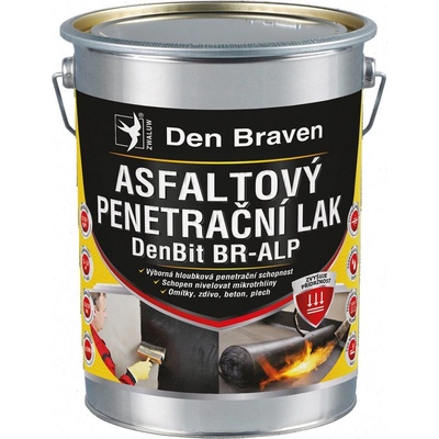 Den Braven Asfaltový penetračný lak DenBit BR – ALP 4,5 kg
