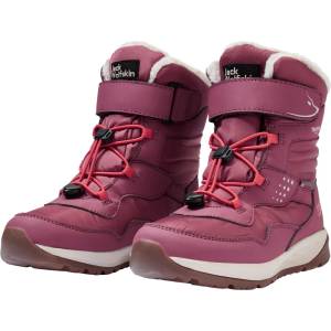 Jack Wolfskin Детски зимни ботуши Jack Wolfskin Kid's Polar Bear-G Texapore High VC Winter boots - Raisin - размер 26 (EU) (702-3857-0311)