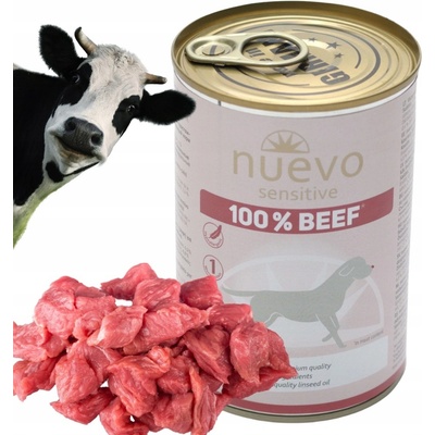 Nuevo Dog Sensitive 100% Beef 400 g