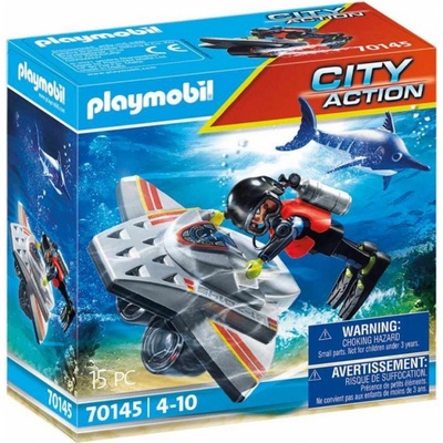 Playmobil 70145 Potápěčský skútr – Zboží Dáma