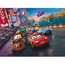 AG Design FTDNXXL-5028 Dětská vliesová fototapeta Cars Auta Disney rozmery 360 x 270 cm