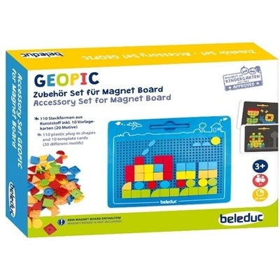 Beleduc Geopic Set doplnkov k magnetickej tabuľke
