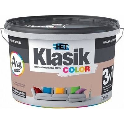 Het Klasik Color - KC 257 hnědý ořechový 7+1 kg
