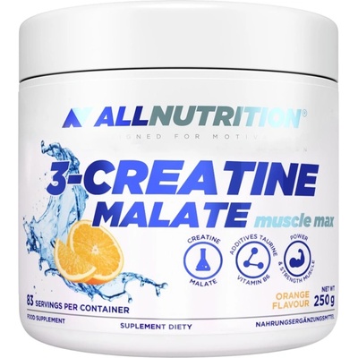 ALLNUTRITION 3 Creatine Malate | Tri-Creatine Malate Powder [250 грама] Портокал