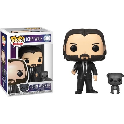 Funko Pop! John Black Suit with Dog 9 cm
