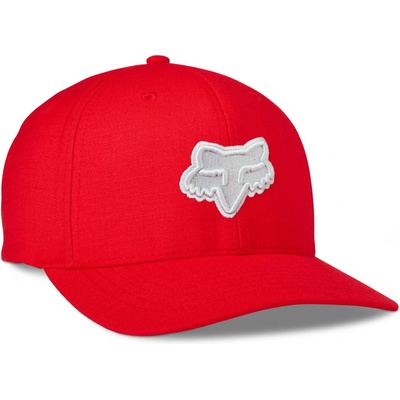 Fox Transposition Flexfit Hat Light Grey/Red