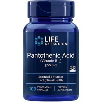 Life Extension Pantothenic Acid 100 vegetariánska kapsula