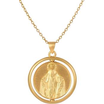 HARAHU Колие Дева Мария - Златен kp38858 (38858)