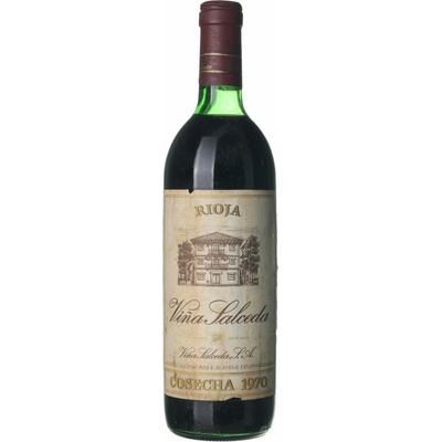 Vina Salceda Rioja suché červené 1970 0,75 l (holá láhev)