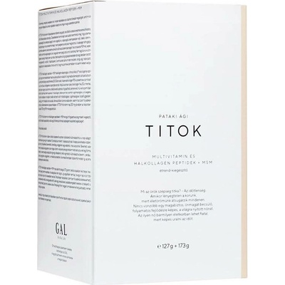 GAL TITOK Fish Collagen Peptides + MSM 173 g
