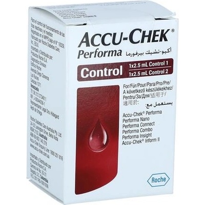 Accu-Chek Performa Control kontrolní roztok 2 x 2,5 ml