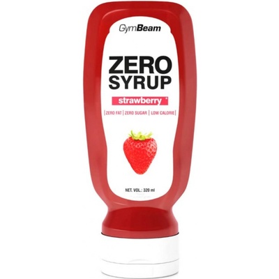 GymBeam ZERO SIRUP jahoda 320 ml – Zboží Mobilmania