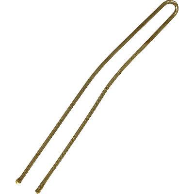 Zakřivená vlásenka Sibel 8,2 mm bronzová 8 ks 980000152