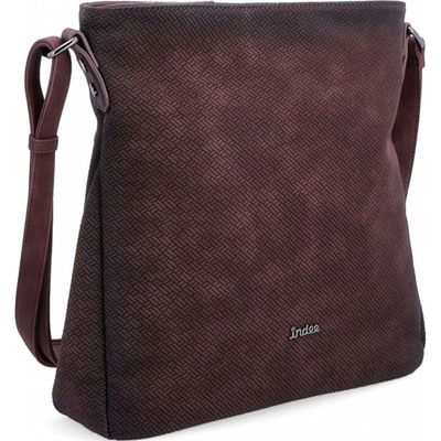 Indee kabelka crossbody bordó 6317 BO