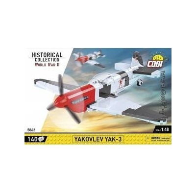 Vincobiosis COBI 5862 Historical Collection WWII Yakovlev Yak-3 140 blocks