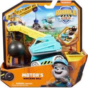 Spin Master Игрален комплект Spin Master Paw Patrol Rubble & Crew - Разрушителната топка на Мотор (6069659)