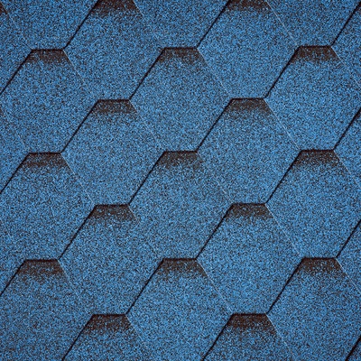 IKO ArmourShield Plus Hexagonál Nebeská modrá tieňovaná