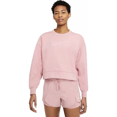 NIKE Sweatshirt DRY GET FIT DREW Pink ružová