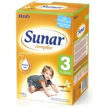 Sunar 3 Complex vanilka 3 x 600 g