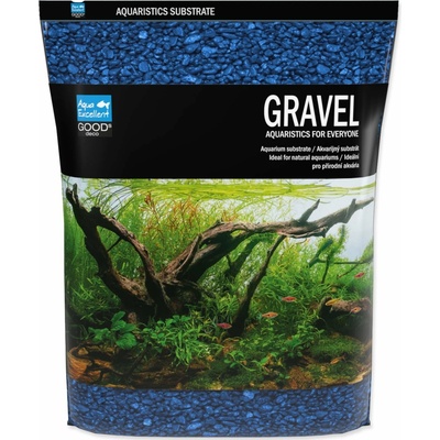 Aqua Excellent piesok ľadovo modrý 3-6 mm 3 kg