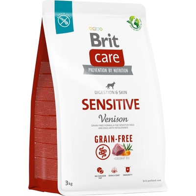Brit Care Grain-free Sensitive Venison 3 kg