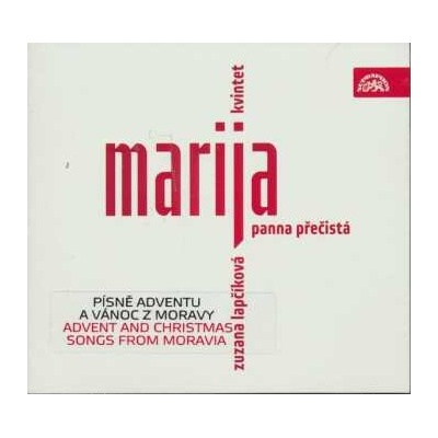 LAPCIKOVA ZUZANA: PISNE ADVENTU A VANOC Z MORAVY CD