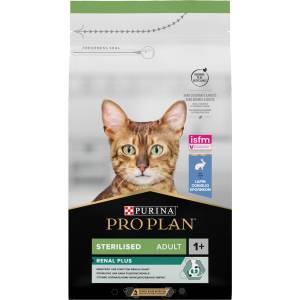 PRO PLAN PRO PLAN Sterilised Renal Plus Храна за котки, богата на заешко месо 1, 5кг