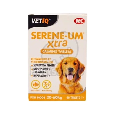 Mark&Chappell Serene-UM Xtra успокоителни таблетки за големи кучета 60 бр