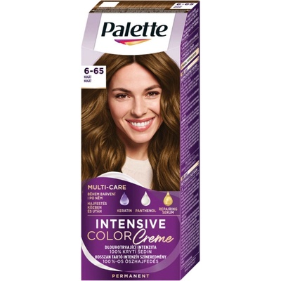Palette Intensive Color Creme farba na vlasy 6-65 W5 Nugát 50 ml