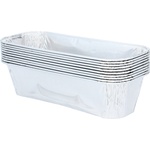 Chomik Алуминиеви форми за печене 24x10x6см, комплект 10бр 80362 (IGM0053)