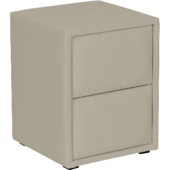 Carmen Нощно шкафче за спалня piano - бежов 02