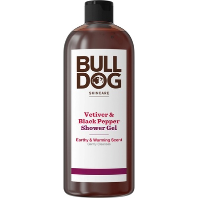 Bulldog Vetiver and Black Pepper sprchový gél pre mužov 500 ml