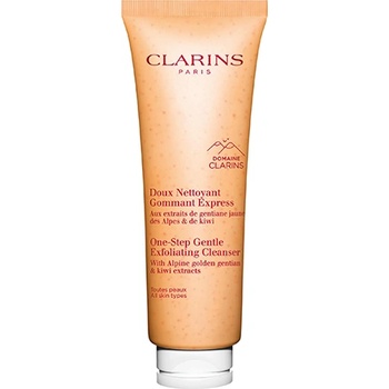 Clarins One Step Gentle Exfoliating Cleanser деликатен ексфолиращ гел за всички типове кожа на лицето за жени 125 мл