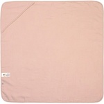 Lassig Хавлия с качулка Lassig - Cozy Care, 90 х 90 cm, розова (4042183427614) - baby