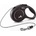 flexi New Classic Rope Black автоматичен повод за кучета - 0.3кг