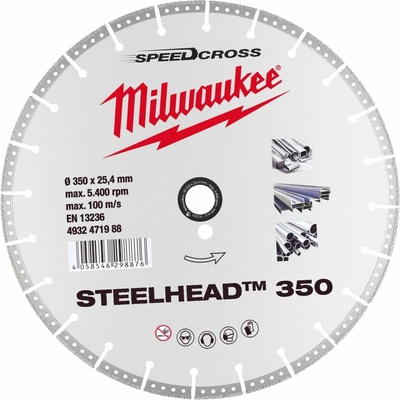 Milwaukee Diamantový rozbrušovací kotouč 115 mm 4932492014