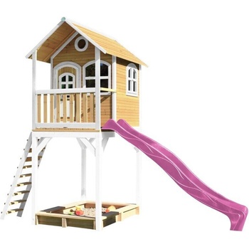 axi Къща за игра Romy, AXI с пясъчник, Purple Slide (A030.070.41)