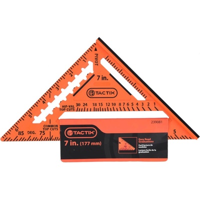 Tactix Uholník odolný ABS 7" 239081