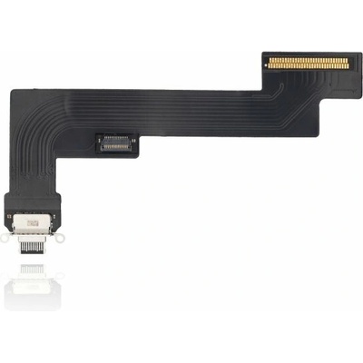 Nabíjecí obvod + Flex kabel iPad Air 4 (WiFi) – Aftermarket Plus – černý IPD0976