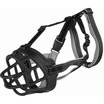 Trixie FLEX náhubek guma nylon neopren M - L 27 cm