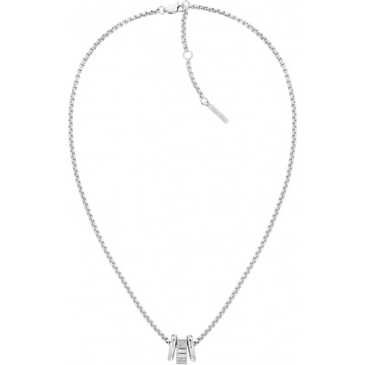 Calvin Klein Moderní náhrdelník z oceli s krystaly 35000364